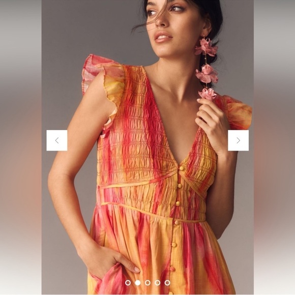 Anthropologie The Peregrine Midi Dress - Picture 2 of 7